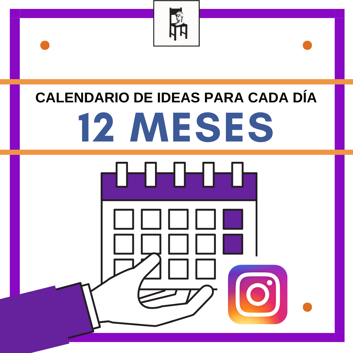 Calendario Instagram 12 meses